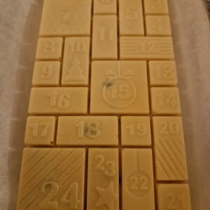 Jõulu šokolaaditahvel valge.