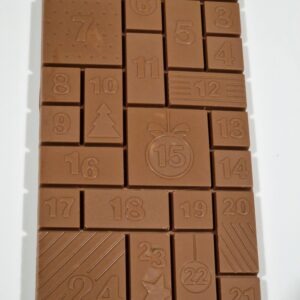 Jõulu šokolaaditahvel tume.