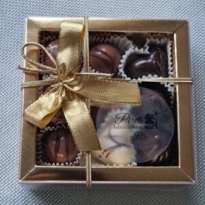 Kommikarp kuldne 9 kommiga